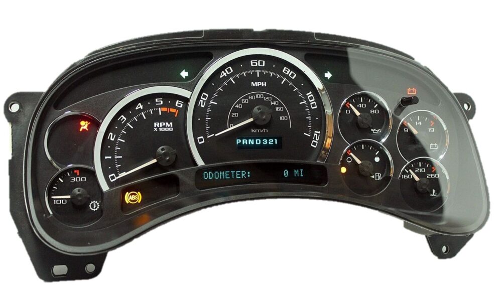 2003-2005 Cadillac Escalade, Silverado, Yukon Instrument Panel Cluster