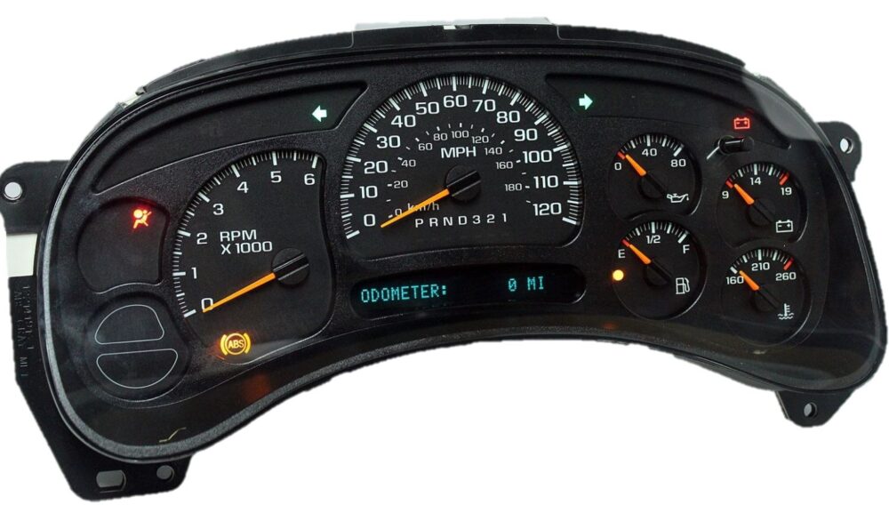 2006-2007 Chevrolet Silverado, GMC Sierra Instrument Panel Cluster