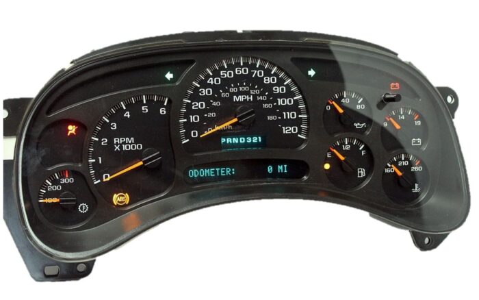2003-2004 Chevrolet Silverado 2500HD, GMC Sierra 3500 Instrument Panel Cluster