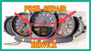 Porsche 911 (996.2) Boxter (986.2) Instrument Cluster LCD Display Pixel Repair Service