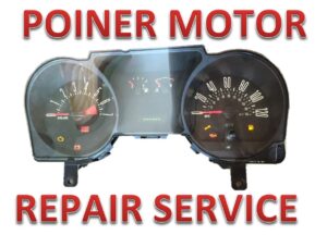 Stepper Motor Repair Service for Ford Mustang instrument clusters