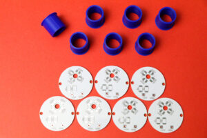 LRP (6 of 18)-0006 Speedometer Needle Glow LED PCB Upgrade Kit 7pcs Dual Circuit 3528