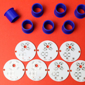 Speedometer Needle Glow LED PCB Upgrade Kit 7pcs Dual Circuit 3528