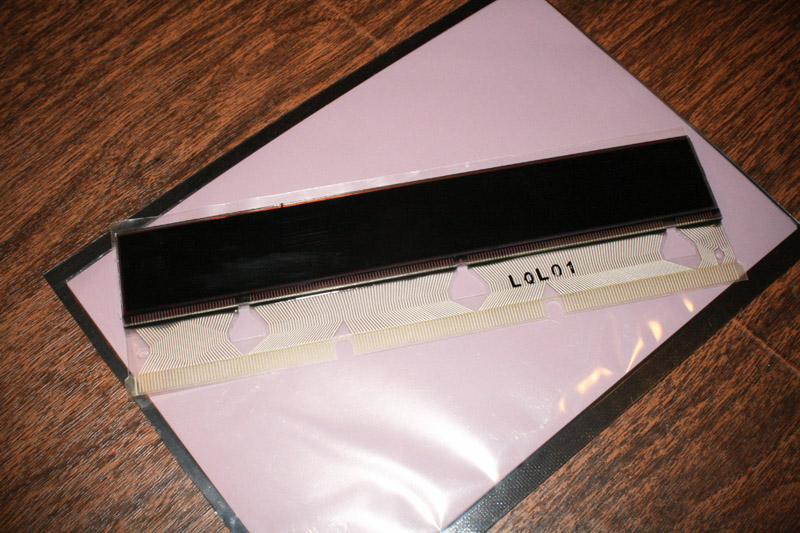 BMW E38, E39, E53 LCD Display for HIGH Instrument Cluster w/ "silver" ribbon cable