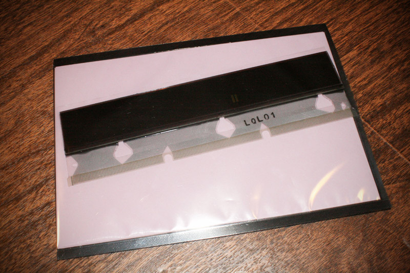 BMW E38, E39, E53 LCD Display for HIGH Instrument Cluster w/ "silver" ribbon cable