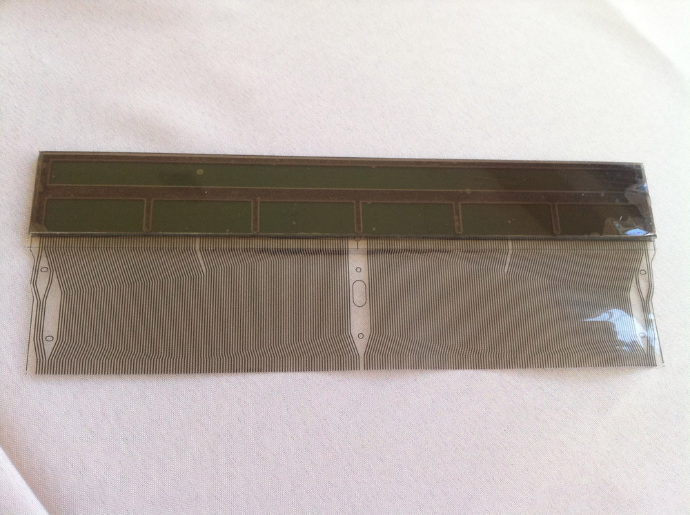 BMW E38, E39, E53 LCD Display for MID Radio  with ribbon cable
