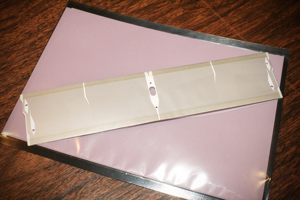 BMW E38, E39, E53 MID radio silver ribbon cable for Pixel Repair