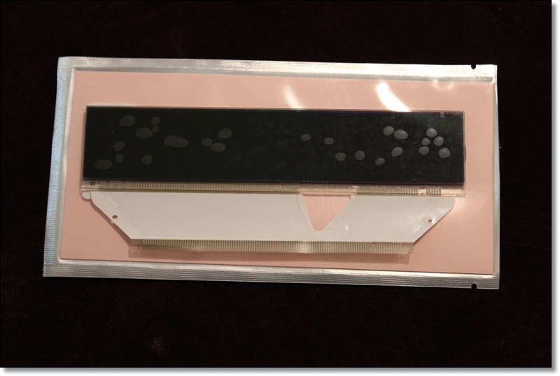 SAAB 9-3, 9-5, SID 1/SID2 LCD SCREEN WITH SILVER RIBBON CABLE FOR PIXEL REPAIR