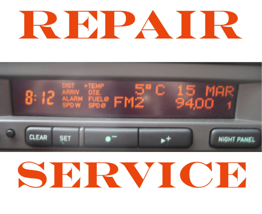 Saab 9-3, 9-5 SID (Saab information display) dead pixel repair service
