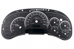 03-05 Chevrolet & GMC Standard 6-gauge overlay