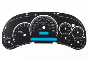 03-05 Chevrolet & GMC Standard 7-gauge overlay