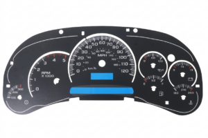 03-05 Chevrolet Silverado & GMC Sierra Duramax Diesel Standard 7-gauge overlay