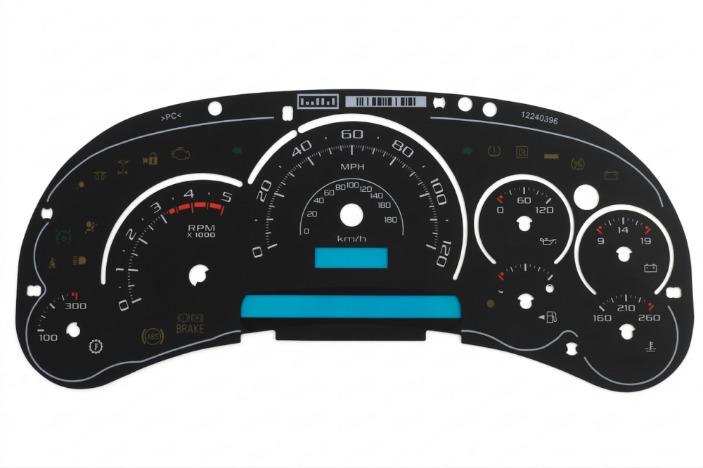 03-05 Chevrolet Silverado & GMC Sierra Diesel Escalade-style LED compatible overlay
