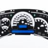 03-05 Chevrolet & GMC 7-gauge overlay Stainless style LED Compatible version