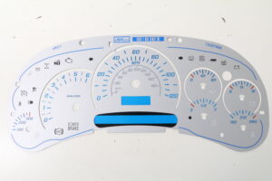 03-05 Chevrolet Silverado & GMC Sierra 7-gauge overlay H2 style