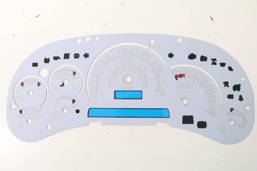 03-05 Chevrolet Silverado & GMC Sierra 7-gauge overlay Escalade style LED compatible