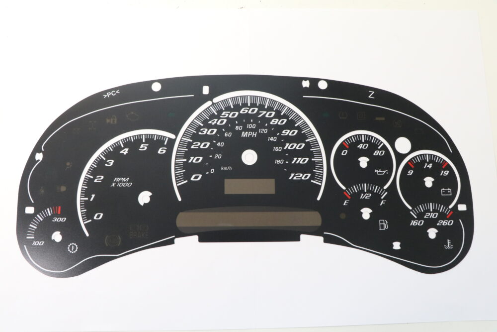 black upgraded Silverado face overlay LED compatible