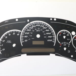 black upgraded Silverado face overlay LED compatible