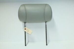 02-08 Jaguar X-type Front Driver Or Passenger Leather Headrest Gray
