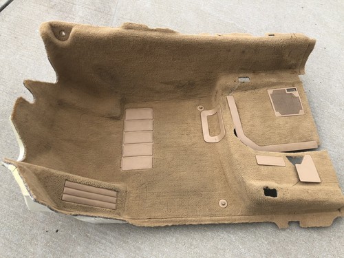11 - 17 Porsche Cayenne 958 Front Left Side Floor Carpet Cover Liner OEM Beige