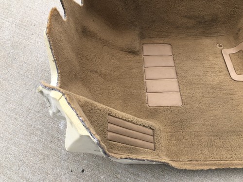 11 - 17 Porsche Cayenne 958 Front Left Side Floor Carpet Cover Liner OEM Beige
