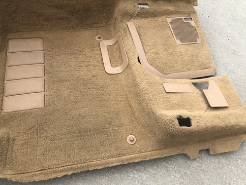 11 - 17 Porsche Cayenne 958 Front Left Side Floor Carpet Cover Liner OEM Beige