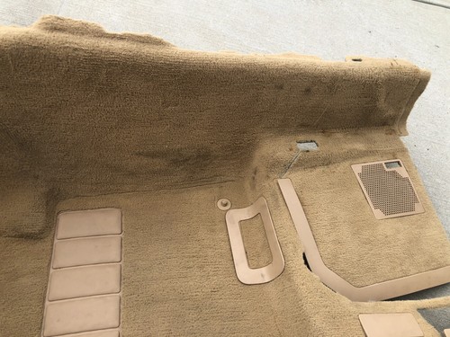 11 - 17 Porsche Cayenne 958 Front Left Side Floor Carpet Cover Liner OEM Beige
