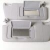 03-05 W209 Mercedes Clk350 Sun Visor Sunvisor Left & Right Side Light Gray Pair