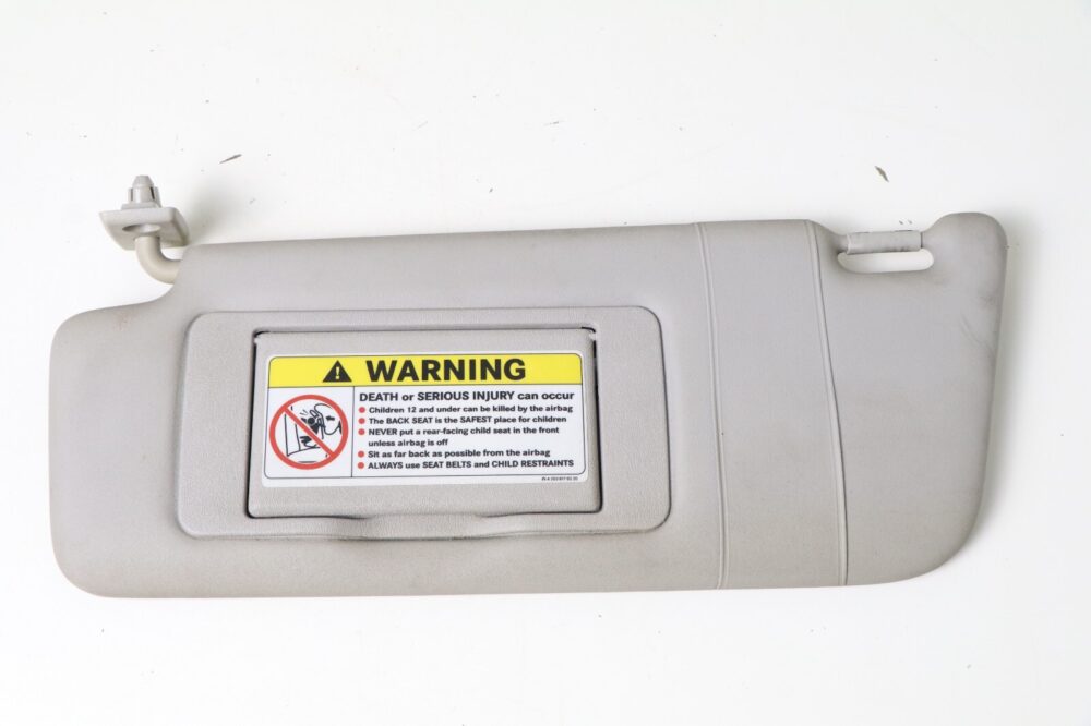 03-05 W209 Mercedes Clk350 Clk550 Sun Visor Sunvisor Left Driver Side Light Gray