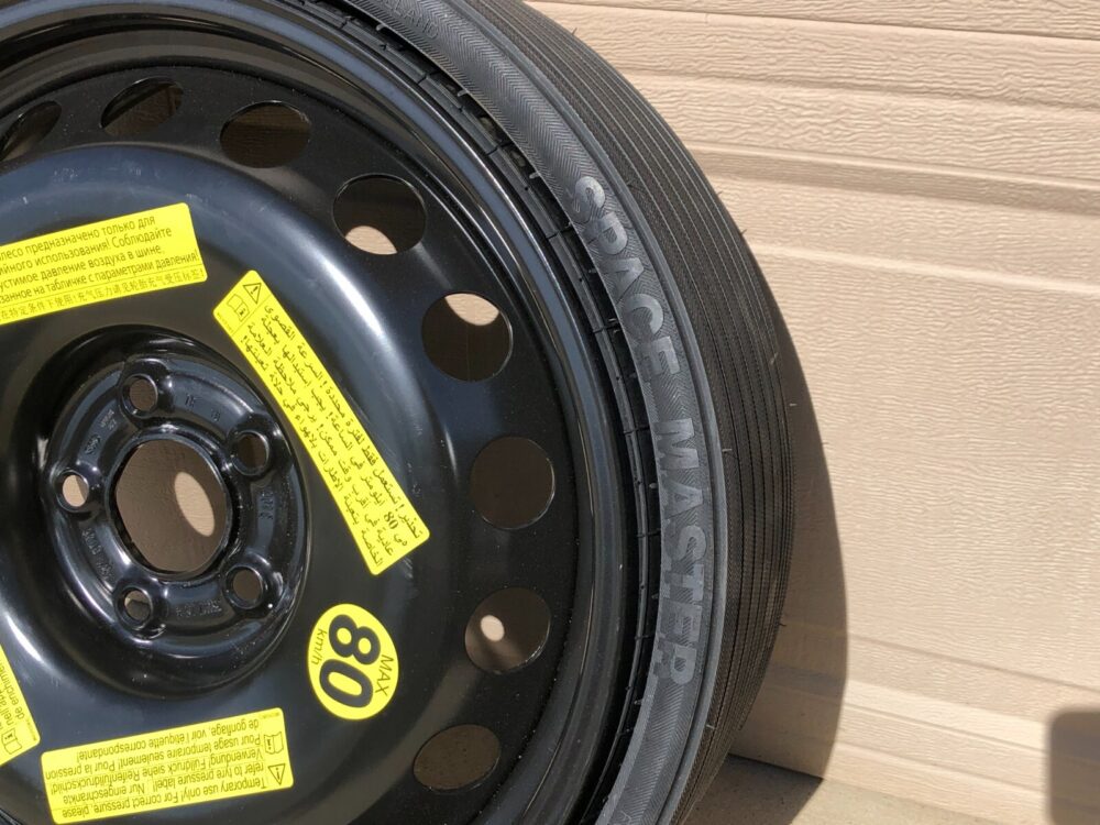 04-15 Audi Q7 6.5jx18 Et53 195/75/18" Space Saver Spare Tire Wheel Rim OEM
