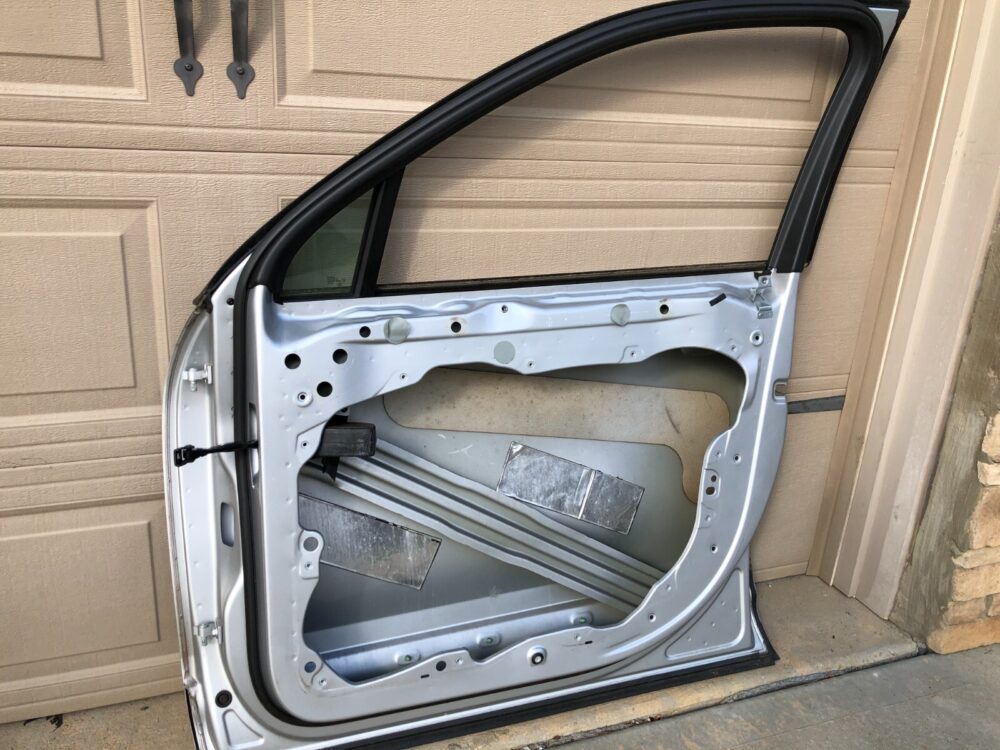 11-18 Porsche Cayenne Right Front Passenger Door OEM Silver Metallic