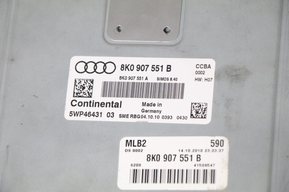 OEM Audi S4 B8 2011 Engine Computer ECU Cluster Remote Key Lock Cylinder Set
