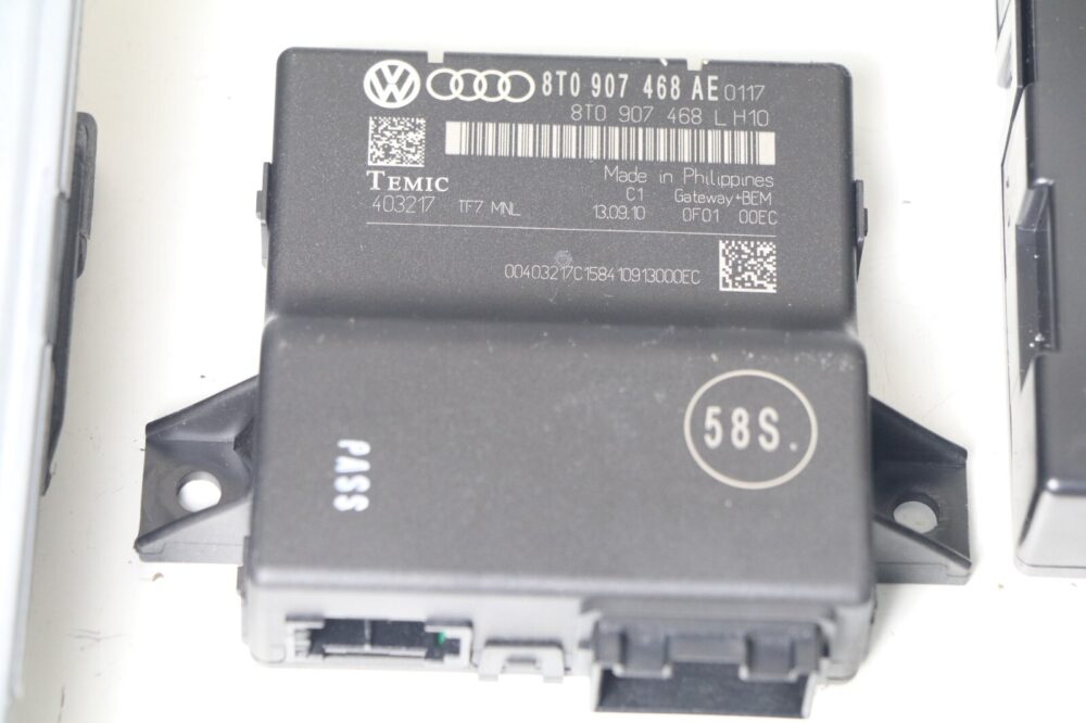 OEM Audi S4 B8 2011 Engine Computer ECU Cluster Remote Key Lock Cylinder Set