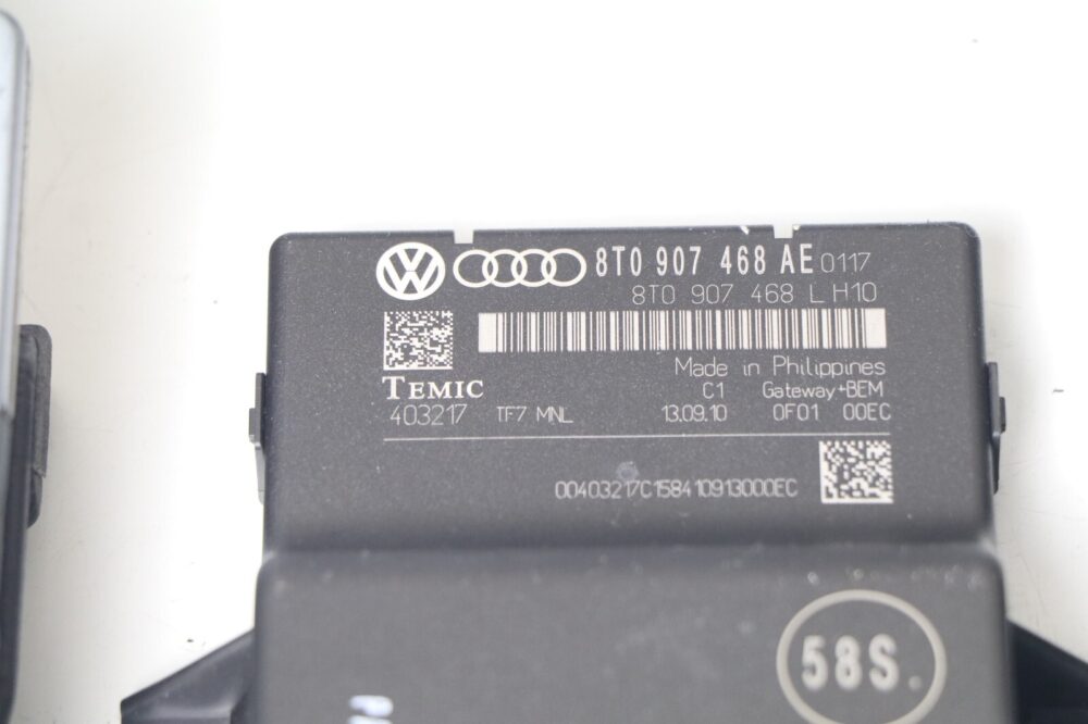 OEM Audi S4 B8 2011 Engine Computer ECU Cluster Remote Key Lock Cylinder Set