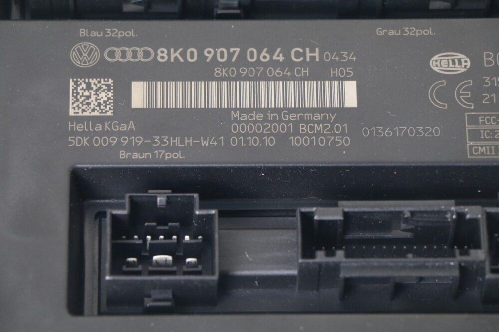 OEM Audi S4 B8 2011 Engine Computer ECU Cluster Remote Key Lock Cylinder Set