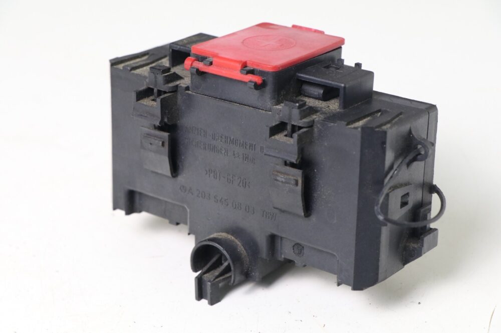 01-11 W209 W203 Mercedes Positive Battery Terminal Mega Fuse Junction Box OEM #2