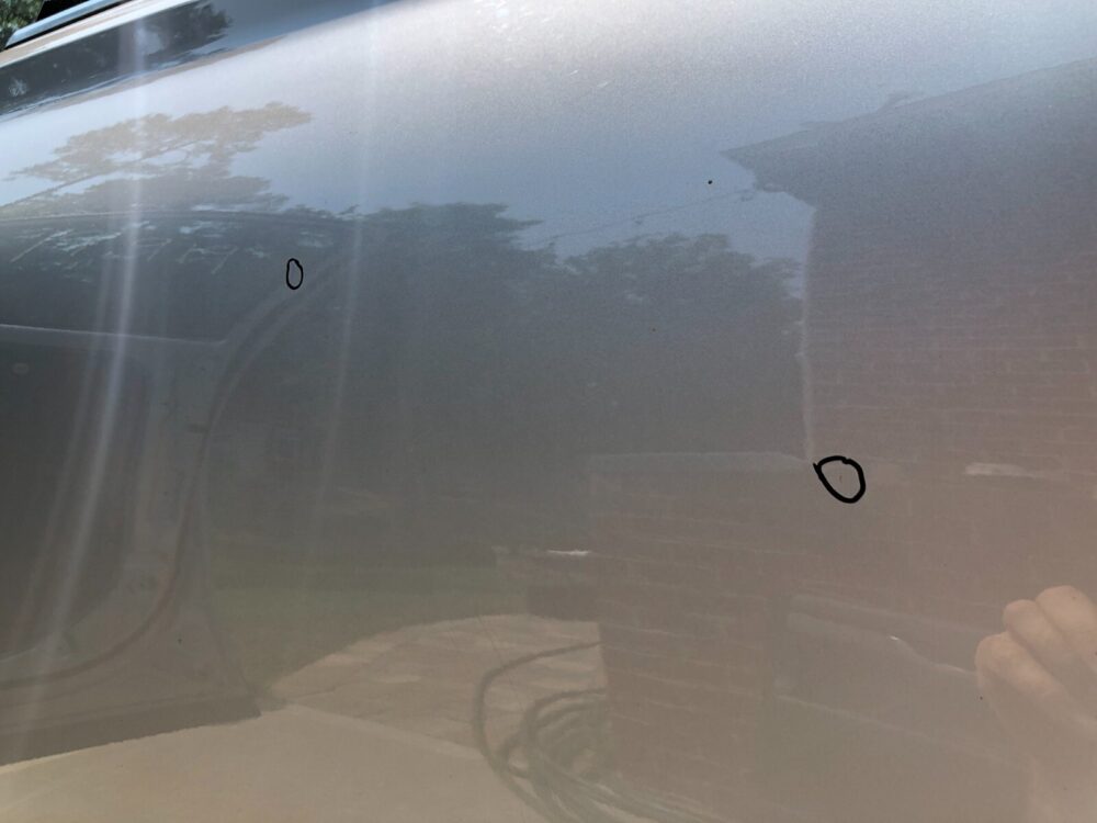 57-1561.jpg 2020-2025 Hyundai Palisade OEM Rear Left Driver Door Shell Silver (t2x)