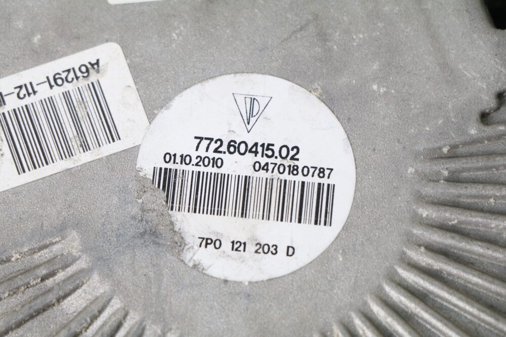 57-1612.jpg 11-18 Porsche Cayenne Base S Gts Turbo - Electric Cooling Fan OEM