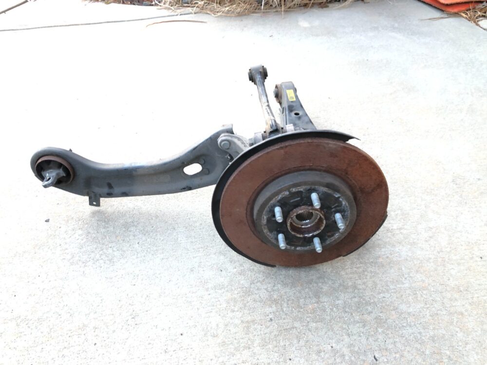 20-22 Palisade Awd Rear Driver Side Left Lh Spindle Knuckle Strut Control Arm OE