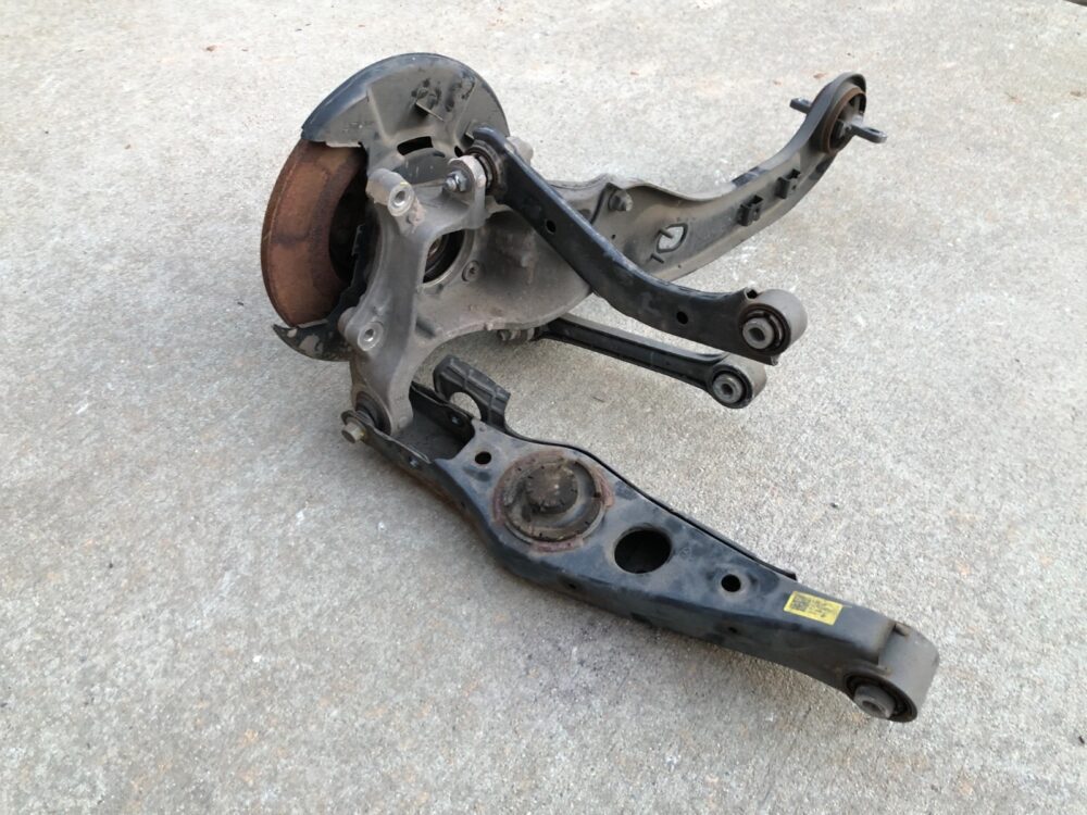 20-22 Palisade Awd Rear Driver Side Left Lh Spindle Knuckle Strut Control Arm OE