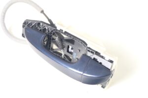 11-18 Porsche Cayenne 958 Rear Left Driver Side Exterior Door Handle Blue OEM