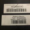 2012 Dodge Caravan T&c Tipm Temic Integrated Fuse Box Module 68105507ac Reman