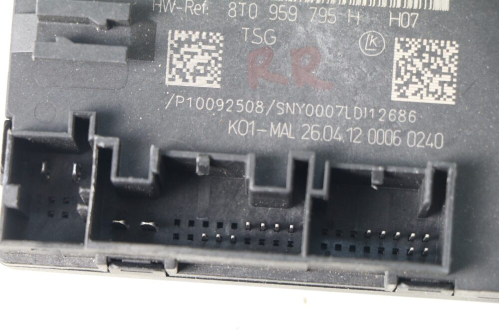 2012-2013 Audi A4 S4 Left Or Right Rear Door Control Module OEM