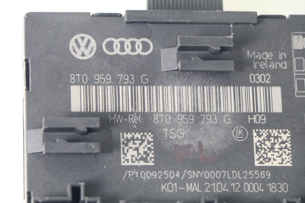 57-1784.jpg 2012-2013 Audi A4 S4 Front Left Driver Door Control Module OEM
