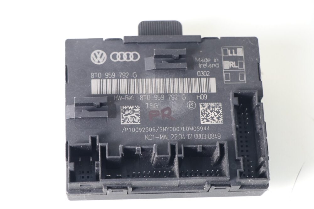 2012-2013 Audi A4 S4 Front Right Passenger Door Control Module OEM