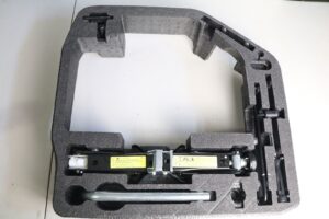 08-17 Audi B8 A4 S4 8t A5 Foam Holder Tool Kit Jack Emergency Trunk Kit OEM