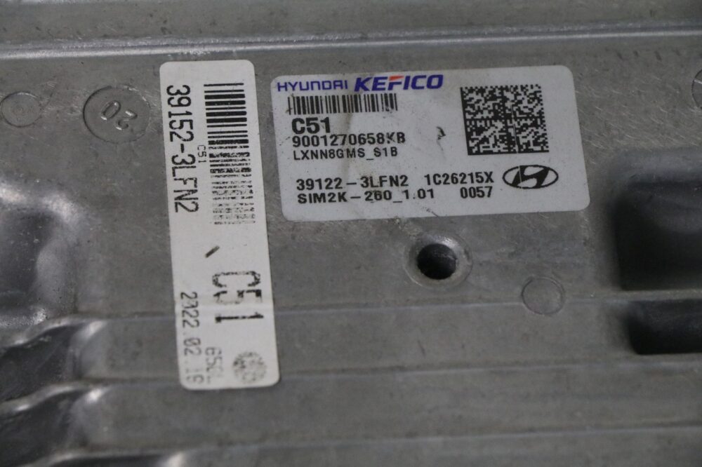 2020-2022 Hyundai Palisade 39122-3LFN2 Engine Control Module Unit ECM OEM 19k