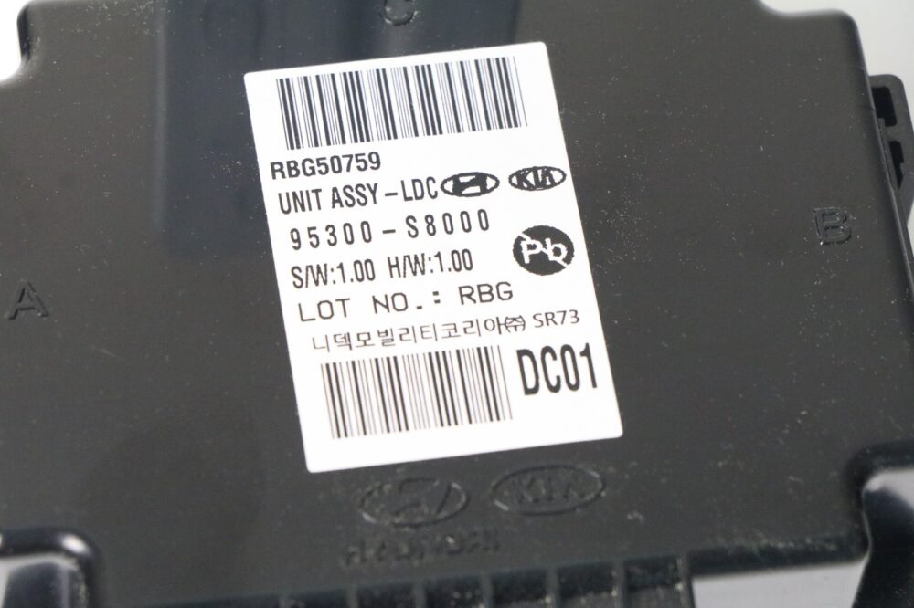 2020 - 2022 Hyundai Palisade Low Voltage Dc Converter Module OEM 95300s8000