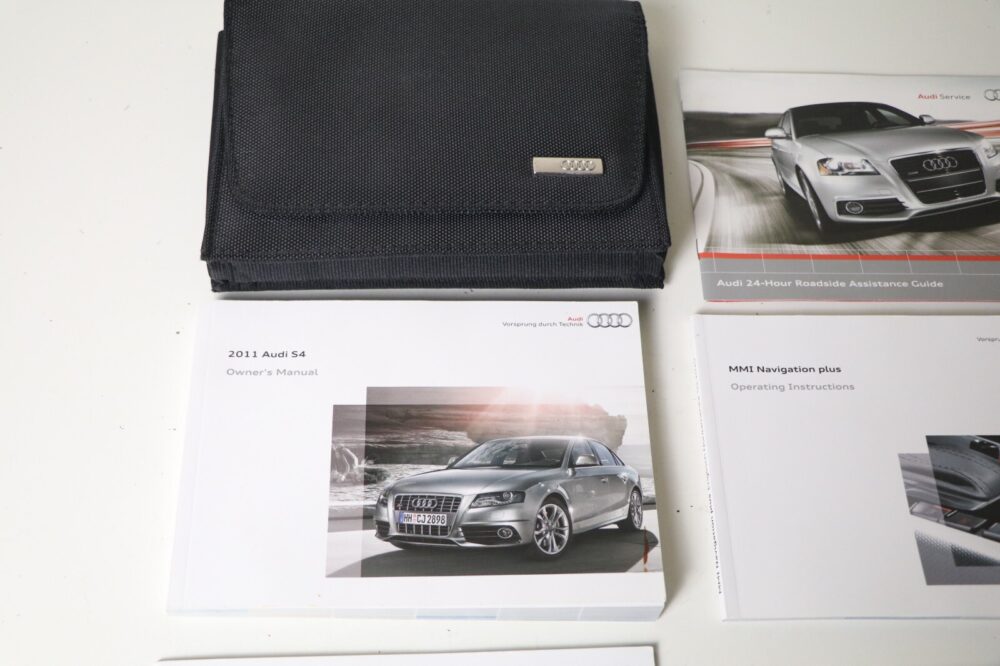 2011 Audi S4 Handbook Owners Manual Mmi Audio Qrg Wallet Pack OEM