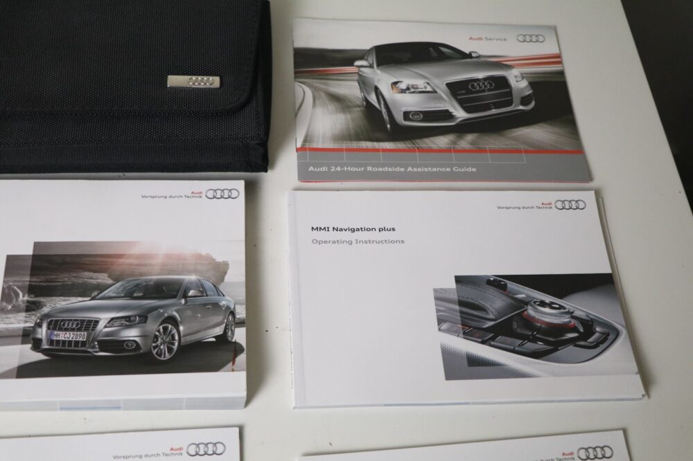 2011 Audi S4 Handbook Owners Manual Mmi Audio Qrg Wallet Pack OEM